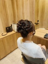 ソルビア ヘアセット(solvia)&nbsp;高めのアップ