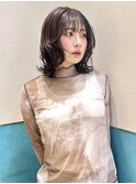 レイヤーボブ/ミルクティーベージュ/髪質改善/顔周り/立川