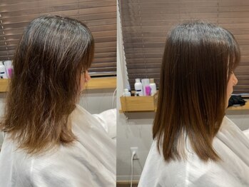 ベルード(bellood)の写真/日々の生活で溜まったダメージの補修を。自然な仕上がりを叶えるケアを◎!