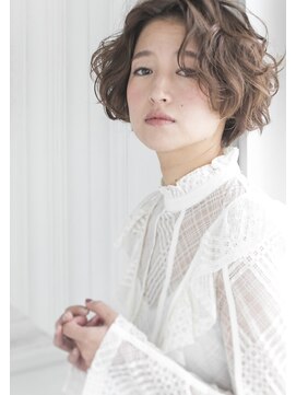 シャンプー ひろせ店(SHAMPOO) 束感ウェーブを交互にMixさせたつや感たっぷりショート