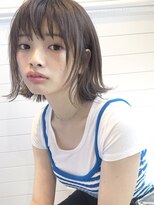 ディッセンバー 渋谷(December)&nbsp;《December》チャコールグレージュ 軽め外ハネ ボブ