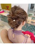 結婚式ヘアスタイル