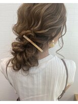 グランルッソ 岡山イオン前(GRAN LUSSO)&nbsp;ゆるふわアップスタイル