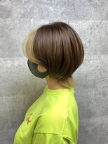 キャラ シャローネ 池袋(Chara Chalone)&nbsp;マッシュウルフ　インナーカラー【池袋/ウルフ/ウルフカット】