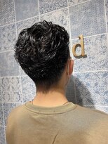 ロンド ストラーダ 心斎橋(Lond strada)&nbsp;【津賀　涼】大人カッコいい外国人風無造作パーマショート☆