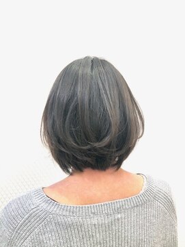 クオリス 上福岡店(QUALIS) 大人かわいいナチュラルマッシュ/ショートボブ/艶カラー30代40代