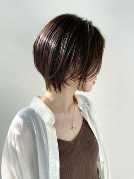 ヘアーアンドスパ フェリーチェ ミチ 野田屋町店(HAIR&SPA felice MICHI) 【felice MICHI島田和也】耳かけショートボブ