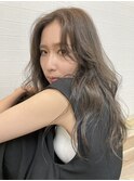 シークレットハイライトで大人艶グレージュ