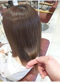 髪質改善ストレート