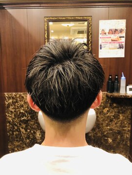 ヒロギンザバーバーショップ 神楽坂店(HIRO GINZA BARBER SHOP) ローフェードジェットモヒカン