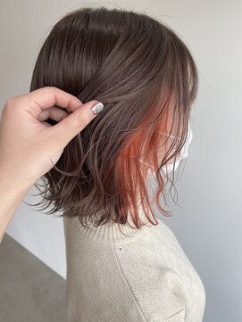 フープヘアー(HOOP.HAIR) ピレンジインナー/切りっぱなしヘア