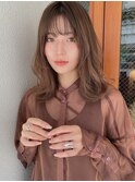 韓国くびれヘア/毛先ワンカール