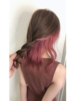 グリット(Grit) インナーカラー×ミディアム【Grit神戸元町店】