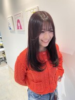 コレット 宇都宮(collet Gigi)&nbsp;前髪/マチルダボブ/ピンクベージュ/インナーグレージュ/レイヤー