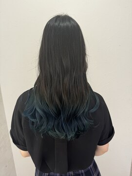 シエル 立川店(CIEL) 【CIEL×久光】ネイビーブルーグラデーション