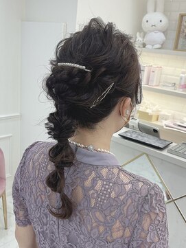 リルミー(Lilme) 【ヘアアレンジ】　たまねぎポニーテールアレンジ　＊Lilme＊