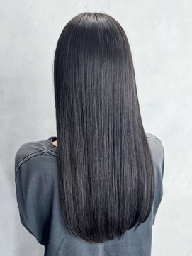 アイティーバイアルバム 下北沢店(IT by ALBUM) オリーブカラー透明感カラー秋色小顔ネビージュ黒髪_ba529431