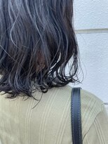 ルミヘアー 金沢駅西口店(Lumi hair)&nbsp;ミディアム×デザインカラー×金沢