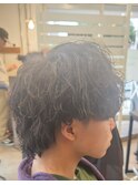 ニュアンスソフトスパイラルパーマウルフカット