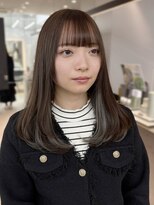 ロンドシエル 横浜(Lond ciel)&nbsp;ウェーブミディアムメルティカラー×レイヤーカット韓国[横浜]