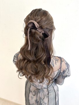 ディティカ ルーク(Dityca luk) ＊ふんわりリボンhalf up＊