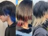 カット＋インナーカラー