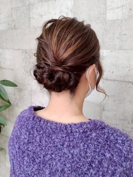 リサ グランシェ(RISA granche) アップスタイル　ヘアセット