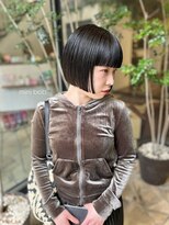 ココロクレド(COCOLO credo) 動いてもきれいなミニボブ。