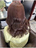 夏にオススメのオレンジレッドカラー