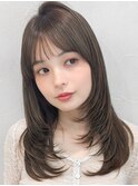 ナチュラルカール愛されくびれヘア大人可愛い似合わせカット