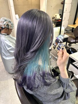 トーキョー オタクヘアー(TOKYO OTAKU HAIR) CrazyRaccoon　推しカラー　デザインカラー　Meiy