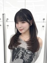 アマトウキョウスマートサロン(AMA TOKYO×Smart Salon)&nbsp;くびれレイヤー/顔まわりカット/くびれ巻き/レイヤーカット