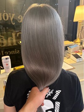 ラヴィ(Lavie) ハイライトミルクティーベージュケアブリーチダブルカラー