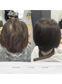 【髪質改善】丸みショート