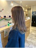 透明感　外はねレイヤー