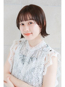 ニューヨークニューヨーク 梅田茶屋町店(NYNY) 外ハネボブ/艶髪カラー