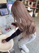 美容室 サワコ 国府店(SAWAKO)&nbsp;柔色クリアパールミルクティー