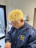 ブラック(BLACK) スパイキーショート