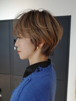 グレイン キャンバス 川崎(grain canvas.)&nbsp;白髪ぼかしカラー/髪質改善/ショート/白髪/ボブ/川崎
