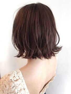 セイドット リー(Say. Ree) Say.外ハネボブくびれボブダークブラウンイメチェン前髪20代