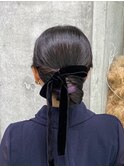 インナーがアクセント♪タイトヘア