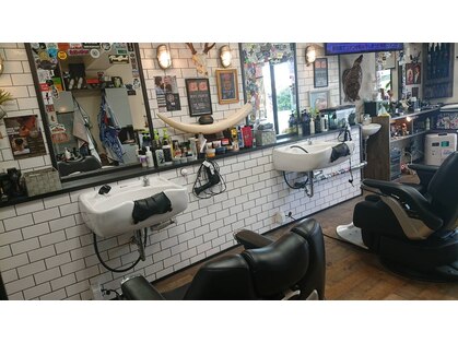 床屋のよこがわの写真