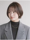 30代40代大人可愛いレイヤー似合わせ小顔カット摂津本山