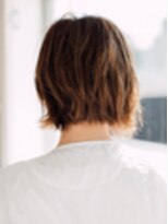 アラワラブルー(arrawarra blue)&nbsp;明るめこなれボブ/20代/30代/40代/50代/倉敷/白楽町