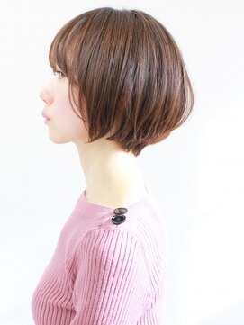 モリオ フロム ロンドン 成増店 【morio成増】大人かわいいひし形ショートボブ 小顔