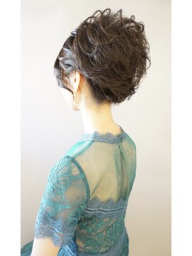 ヘアアンドメイクジップ恵比寿 (Hair＆Make ZIP) パーティーフルアップ　ヘアセット