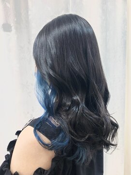 ウィル 江坂店(WiLL) 【WiLL 山口】インナーカラーBLUE☆