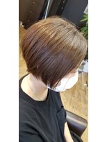 ヘアステージ ラプリュム(HAIR STAGE Ra Plume) 【Ra　Plume】大人かわいい 小顔ショートボブ　ひし形