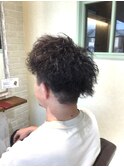 メンズツイストパーマ20代/30代/40代