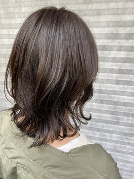 ミント(mint.) 大人のウルフ!モカブラウン!十条!